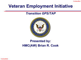 DD Form 2958 ITP Checklist