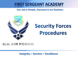 AFRC Security Forces Procedures (new window)