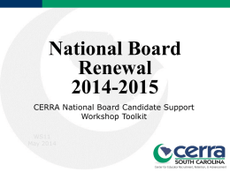 NB Renewal PowerPoint