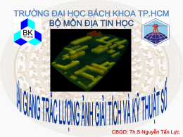 Bai giang Luong anh 2 - Trường Đại Học Bách Khoa Tp.HCM