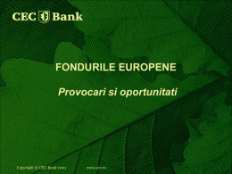Oferta CEC Bank