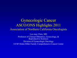 ASCO/ONS Highlights 2011 - the Association of Northern California