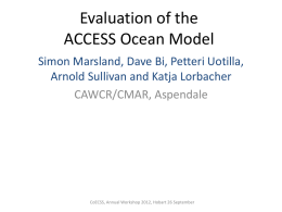 CORE-IAF with the ACCESS Ocean and Sea Ice Model