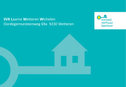 presentatie van het SVK Laarne-Wetteren-Wichelen