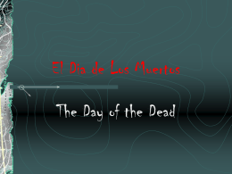 El Dia de Los Muertos