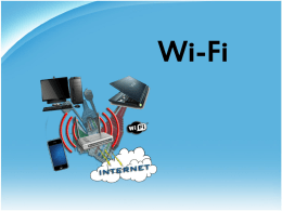 WiFi無線上網操作說明簡報