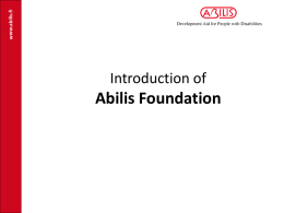 Abilis Foundation