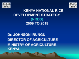 PPT - Rice for Africa