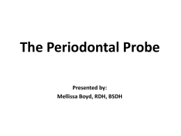 PowerPoint Handout: Probe Technique Focus