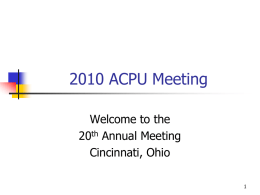 “Introduction to 21st Annual Meeting” – Howard Greenberg, MD, FCP