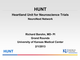 HUNT - University of Kansas Medical Center