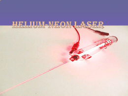 Helium-neon laser