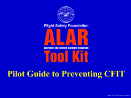 Pilot Guide to Preventing CFIT