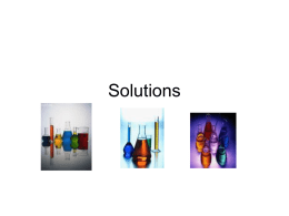 Solutions