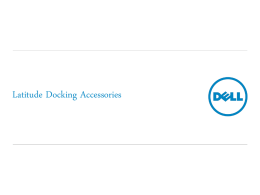 Dell Latitude Docking