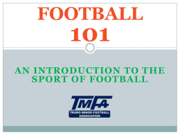 Football 101 - Truro Minor Football