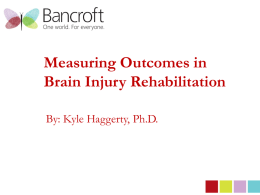 Brain Injury Services Outcomes