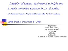 Interplay of torsion, equivalence principle and Lorentz