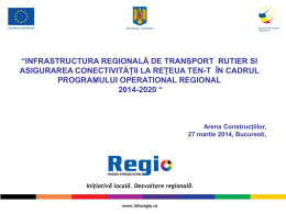 3. Infrastructura regionala de transport rutier si asigurarea
