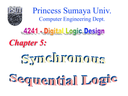 Chapter 5 Synchronous Sequential Logic