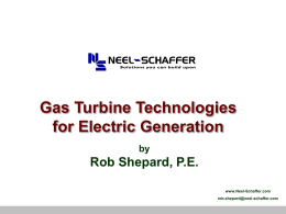 Power Plant Primer - Combustion Turbines