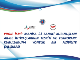 Slayt 1 - ÜSİTEM - Celal Bayar Üniversitesi