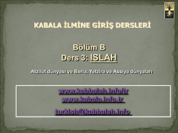 שקופית 1 - kabala.info.tr