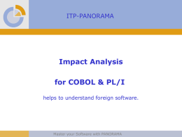 Impact Analysis - Pristine Software