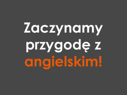 prezentację - Angielski123.pl
