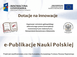 ePNP.pl – nowoczesna baza polskich publikacji naukowych