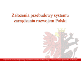 Systemie zarządzania rozwojem Polski