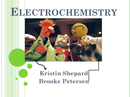 Electrochemistry - Tri