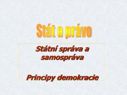 Kdo má v ČR zákonodárnou moc?