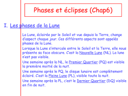 Phases et éclipses (Chap6)