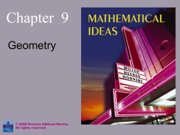 Mathematical Ideas - Millersville University