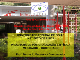 UFG - Instituto de Física / UFRJ