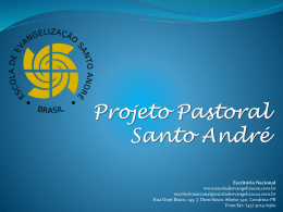 Projeto Pastoral Santo André - EESA