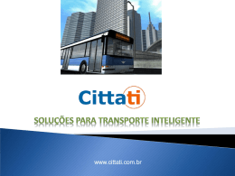 SISTEMA_CITTATI - Curso de Transporte