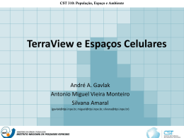 TerraView e Espaços Celulares - DPI