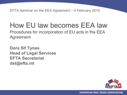 How EU law becomes EEA law