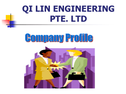 CCL Engineering - Qi Lin Engineering Pte Ltd