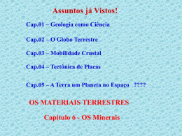 Capítulo 6 - OS Minerais - Universidade Federal do Pará