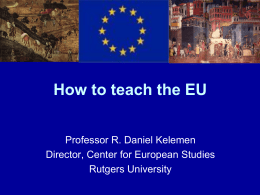 Teaching the European Union