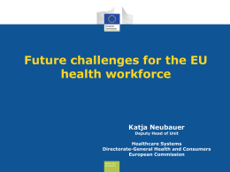Action Plan for the EU health workforce