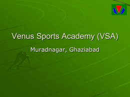 Venus Sports Academy (VSA)