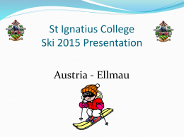 Ski Presentation 2014-15