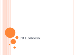 PD Homogen