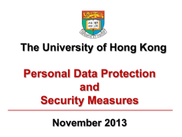 Personal Data Protection Powerpoint