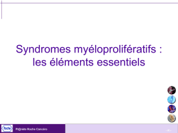 syndromes myeloproli..
