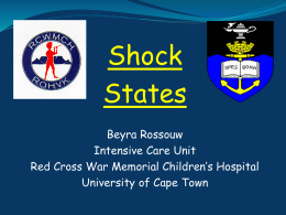 Shock - Vula - University of Cape Town